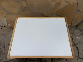 Mesa y 2 Sillas Niños Ikea Madera Blanca