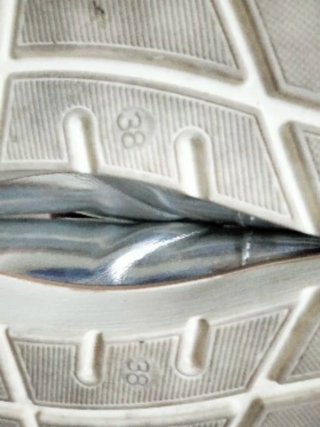 Mocasines plateados con flecos
