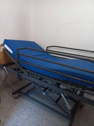 Cama articulada eléctrica elevable