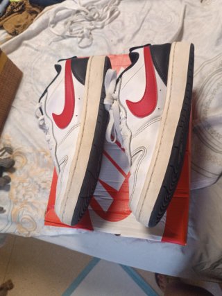 Nike Court Vision N38 Blancas Rojas