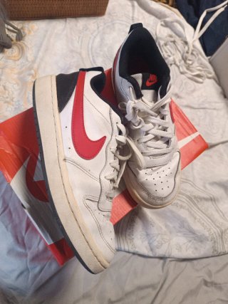 Nike Court Vision N38 Blancas Rojas