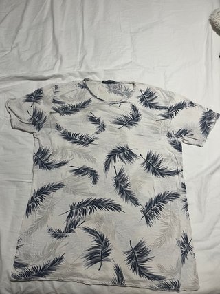 Camiseta manga corta estampada