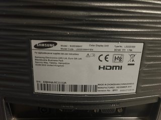 Monitor Samsung S22D300 Negro