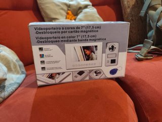 Videoportero color 7" con apertura RFID