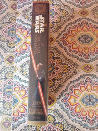 VHS Star Wars: La Amenaza Fantasma