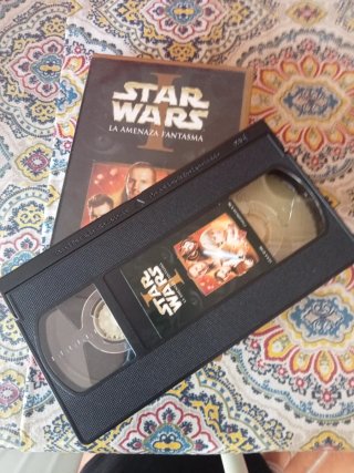VHS Star Wars: La Amenaza Fantasma