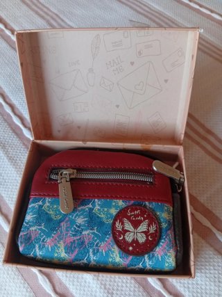 Monedero Sweet Candy mariposa flores