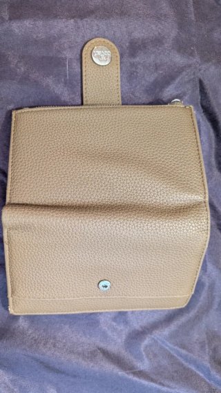 Portafoglio donna Coveri beige