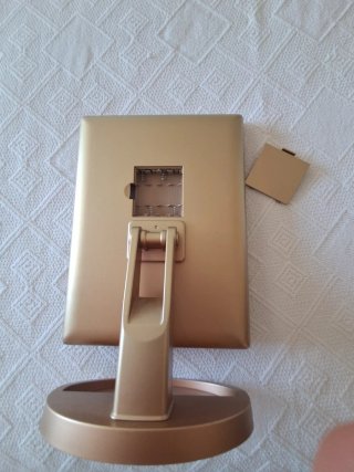 Espejo de maquillaje con luz LED