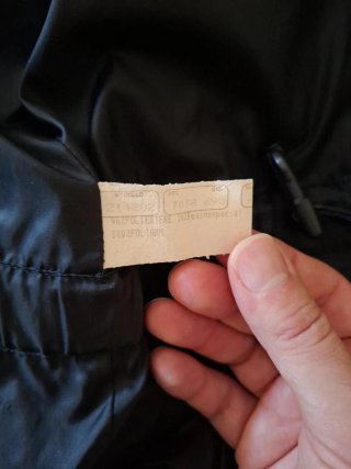 Giubbotto nero uomo