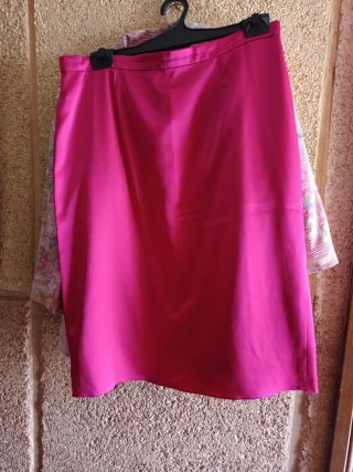 Traje chaqueta y falda mujer multicolor