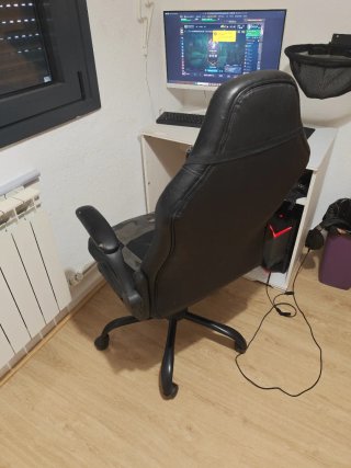 Silla Gamer Negra Camuflaje
