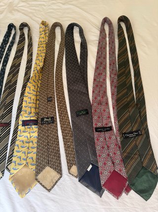 Conjunto de corbatas de diseño
