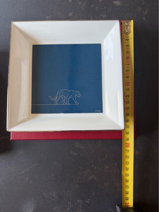 Cenicero Cartier Blu e Rosso