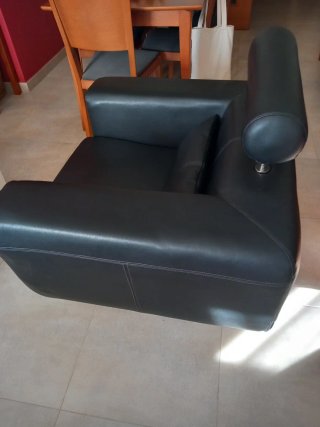 Butaca giratoria estilo retro