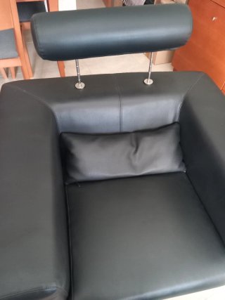 Butaca giratoria estilo retro