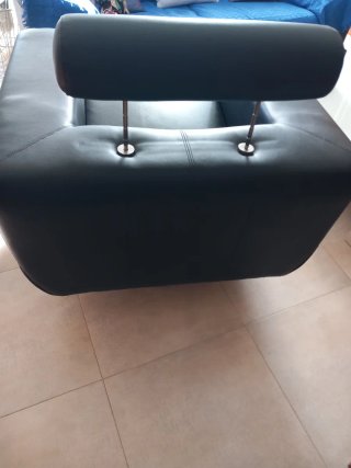 Butaca giratoria estilo retro