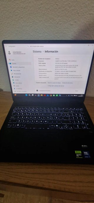 HP Omen Slim Portátil Negra
