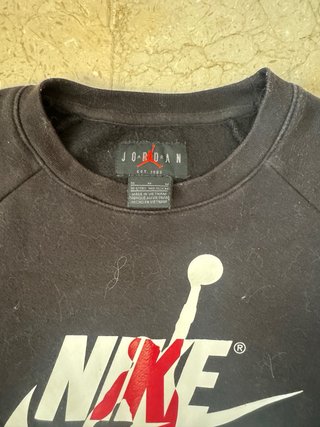 Sudadera Nike Air Jordan Negra