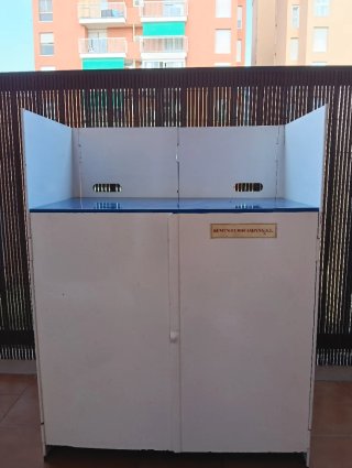 Armario y/o mueble cocina plegable camping Metal