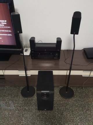 Amplificador Yamaha RX-V363 Negro