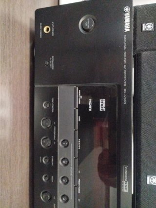 Amplificador Yamaha RX-V363 Negro