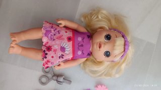 Baby Alive Muñeca Daniela peinados mágicos