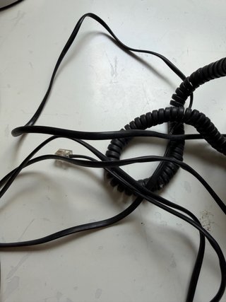Teléfono Antiguo CTNE Baquelita Negro