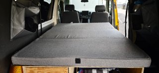Colchón Camper Plegable Gris