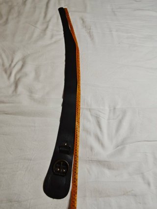 Cintura vera pelle marrone