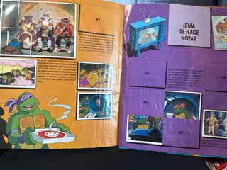 Album Tortugas Ninja 1989 Panini