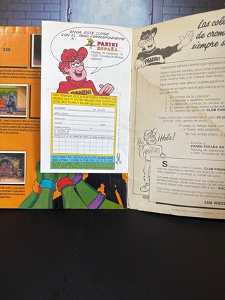 Album Tortugas Ninja 1989 Panini