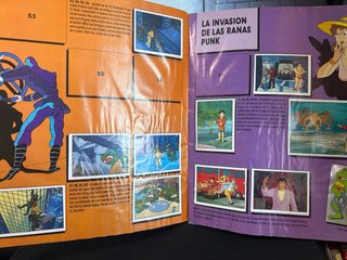 Album Tortugas Ninja 1989 Panini