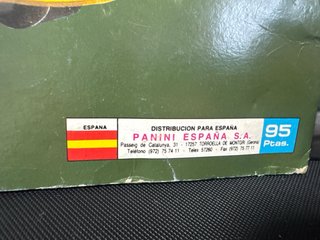 Album Tortugas Ninja 1989 Panini