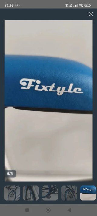 Bicicleta Urbana Fixie Blu