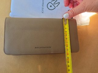 Billetero Mandarina Duck Beige