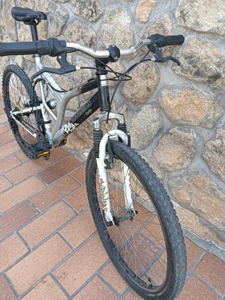 Bici Doble Suspensión 26" Decathlon