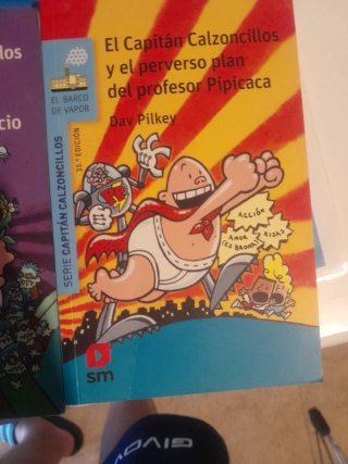 Libros del 1 al 4 del capitán clazoncillos