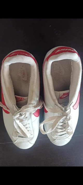 Zapatillas Nike Cortez Blancas Rojas Talla 38