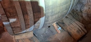 Barrica de vino antigua