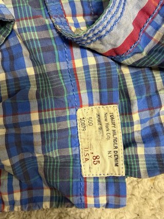 Camisa Tommy Hilfiger Denim a Cuadros