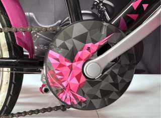 Bicicleta Paseo Decathlon 20 Rosa