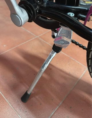 Bicicleta Paseo Decathlon 20 Rosa