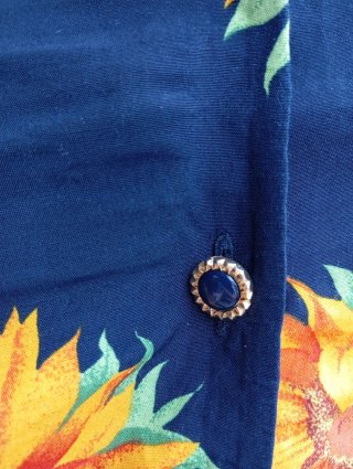 Vestido Vintage Estampado Flores