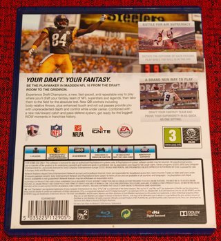 Madden 16 NFL PS4 - PERFECTO ESTADO -