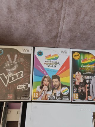 Consola Wii Blanca con Accesorios