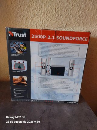 Altavoces Trust 2500P 2.1 Soundforce