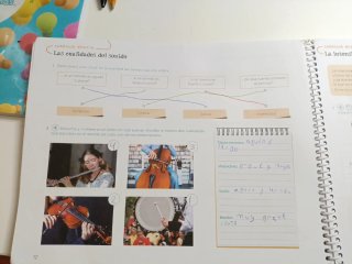 Libro de música Anaya