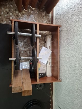 Soporte Mancuernas Casero