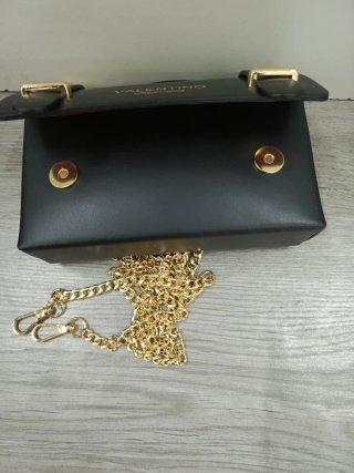 Valentino Creations Borsa Pelle Nera Oro